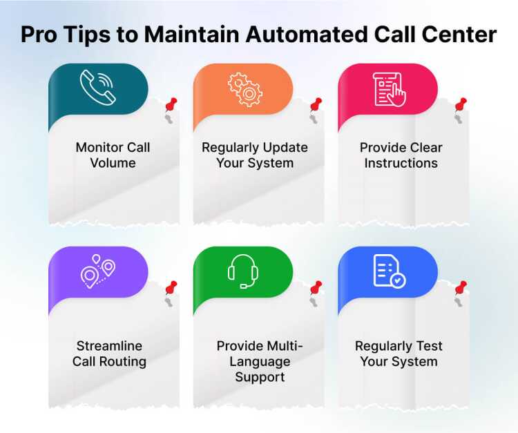 Pro Tips to Maintain Automated Call Center