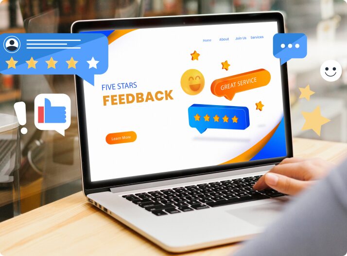 Methods of Showcasing Customer Reviews on Websites